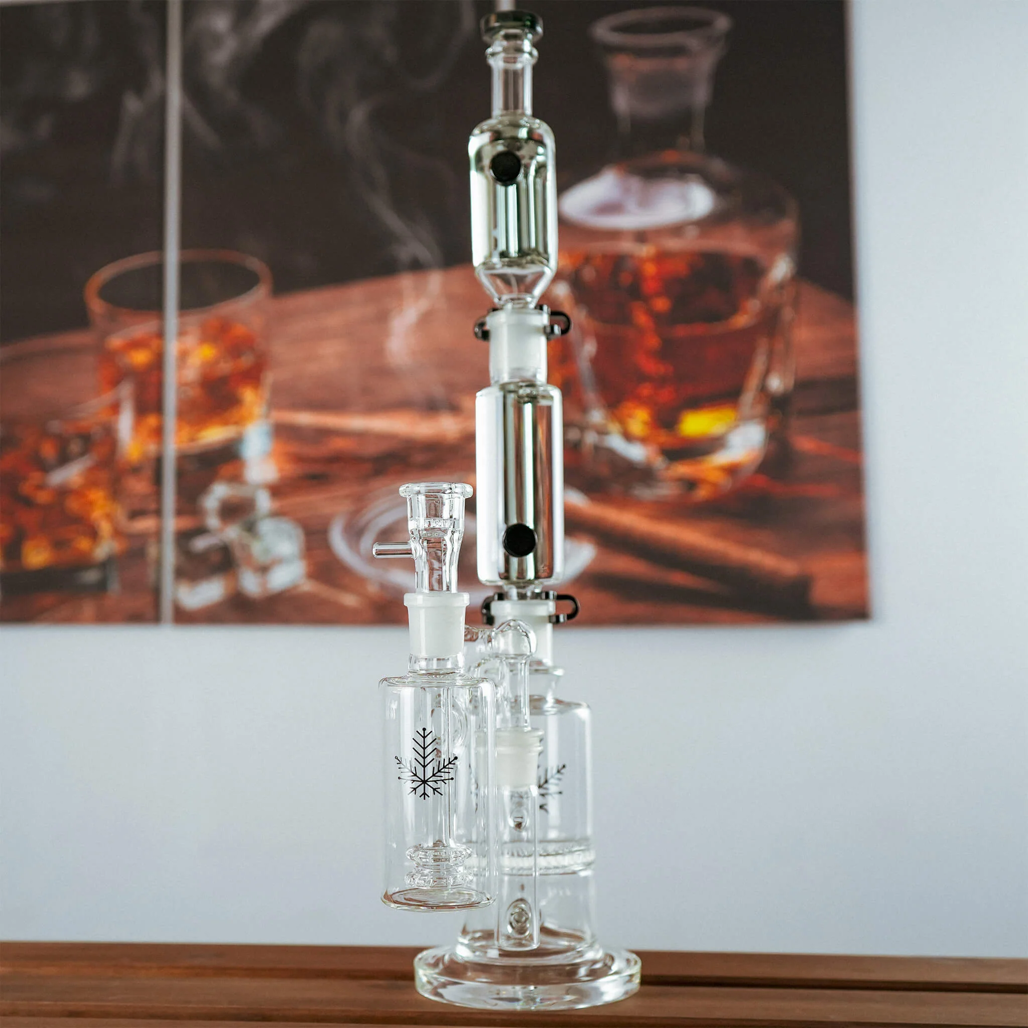 Mini Bong Flower Kit + Middle Coil - Image 3