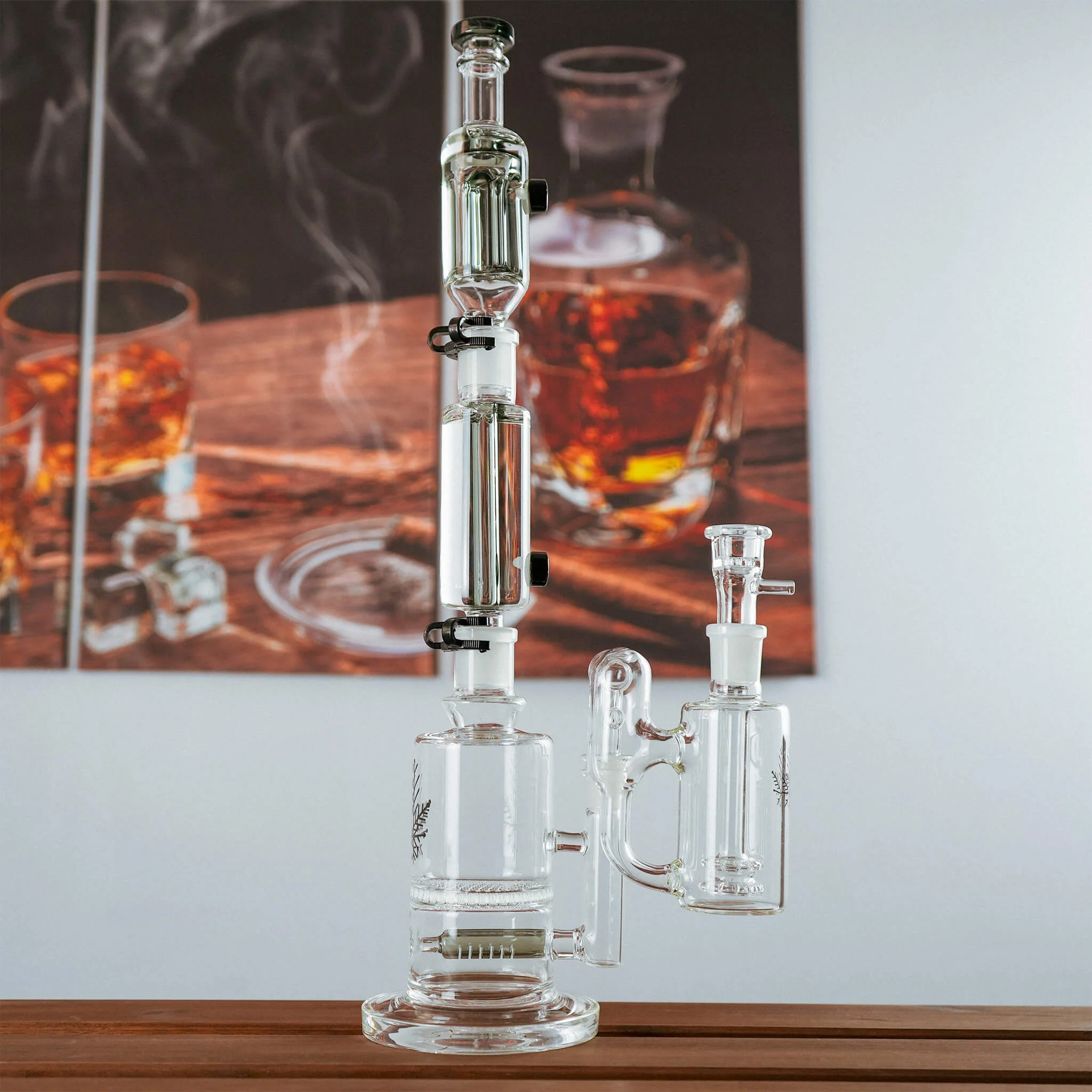 Mini Bong Flower Kit + Middle Coil - Image 4